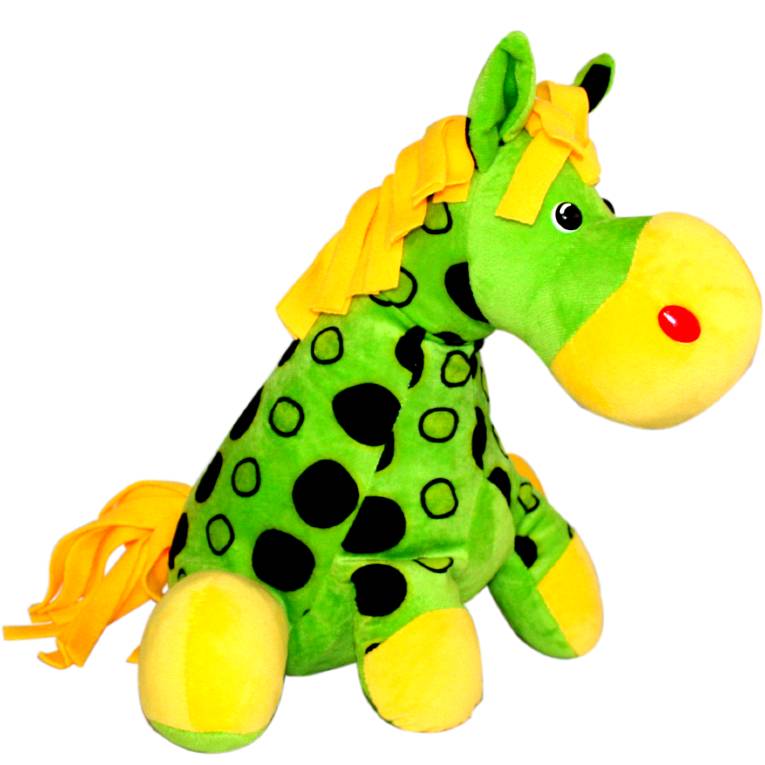 Сладкий новогодний подарок в мягкой игрушке весом 900 грамм